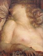 Edward Burne-Jones pan et psyche vers oil painting on canvas